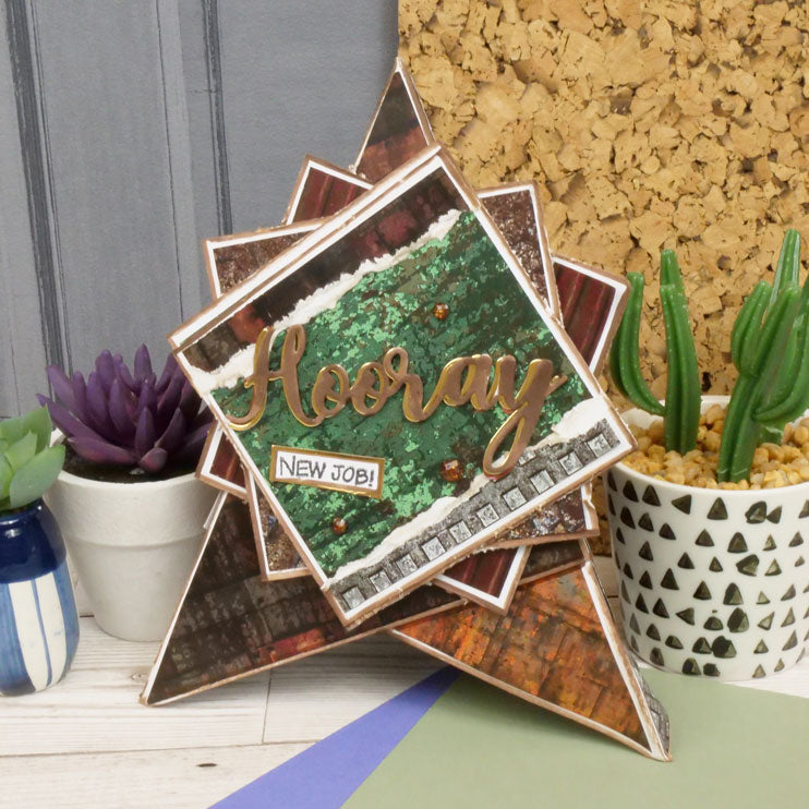Blocs de papier Duo Design – Textures industrielles et Brique magnifique