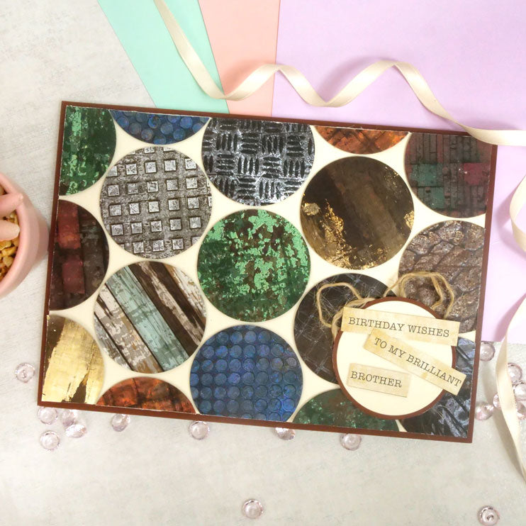 Blocs de papier Duo Design – Textures industrielles et Brique magnifique