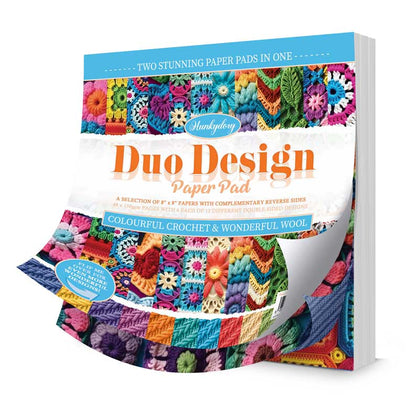 Blocs de papier Duo Design – Crochet coloré et Laine merveilleuse