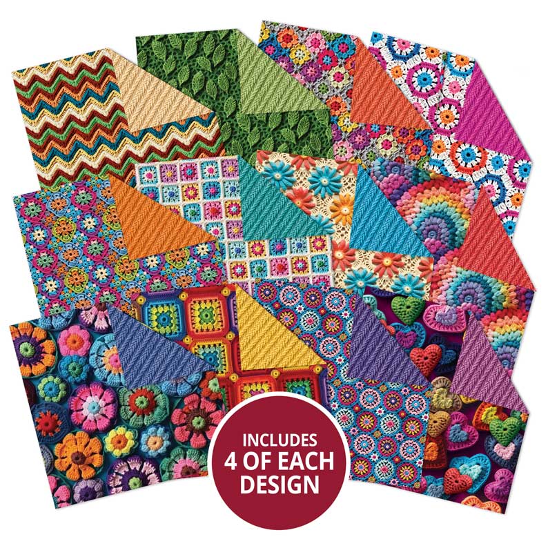 Blocs de papier Duo Design – Crochet coloré et Laine merveilleuse