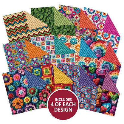 Blocs de papier Duo Design – Crochet coloré et Laine merveilleuse