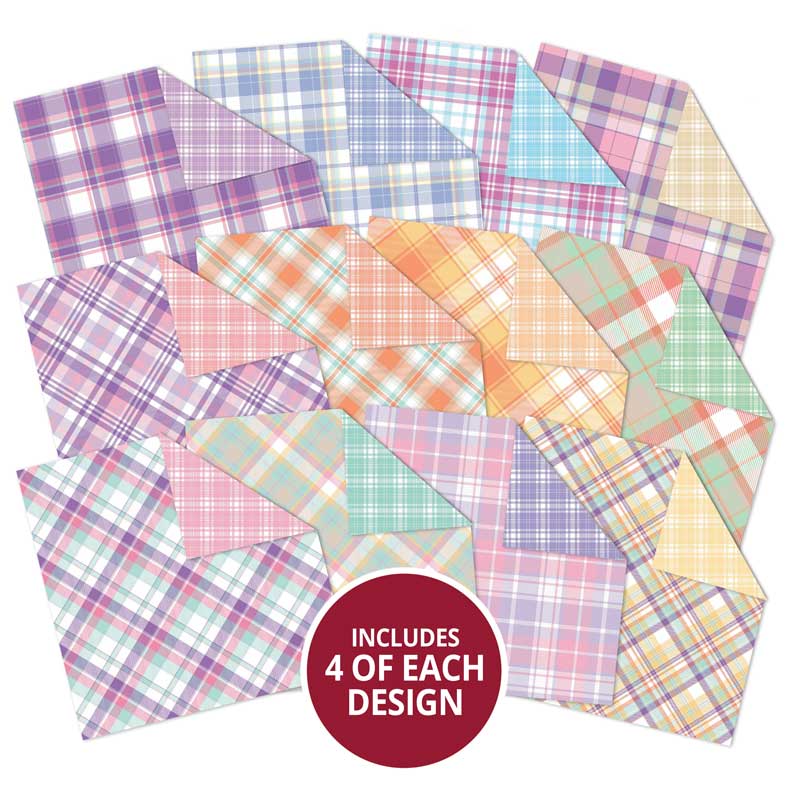 Blocs de papier Duo Design – Carreaux Pastel et Carreaux Vifs