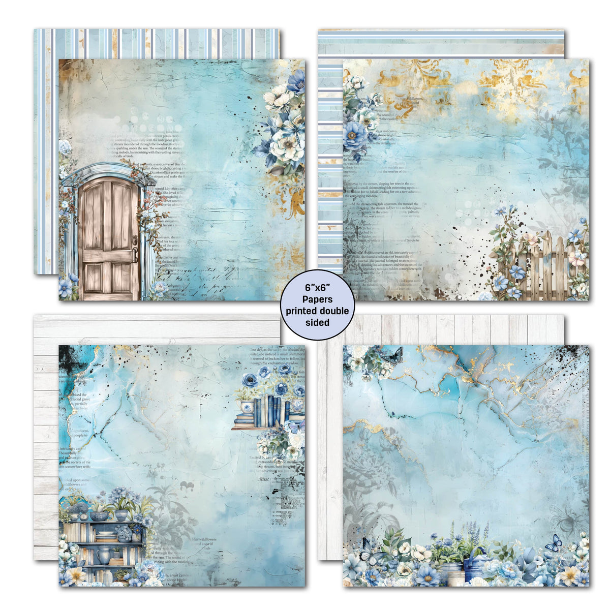 3Quarter Designs Delicate Harmony 6x6 Paper Pack