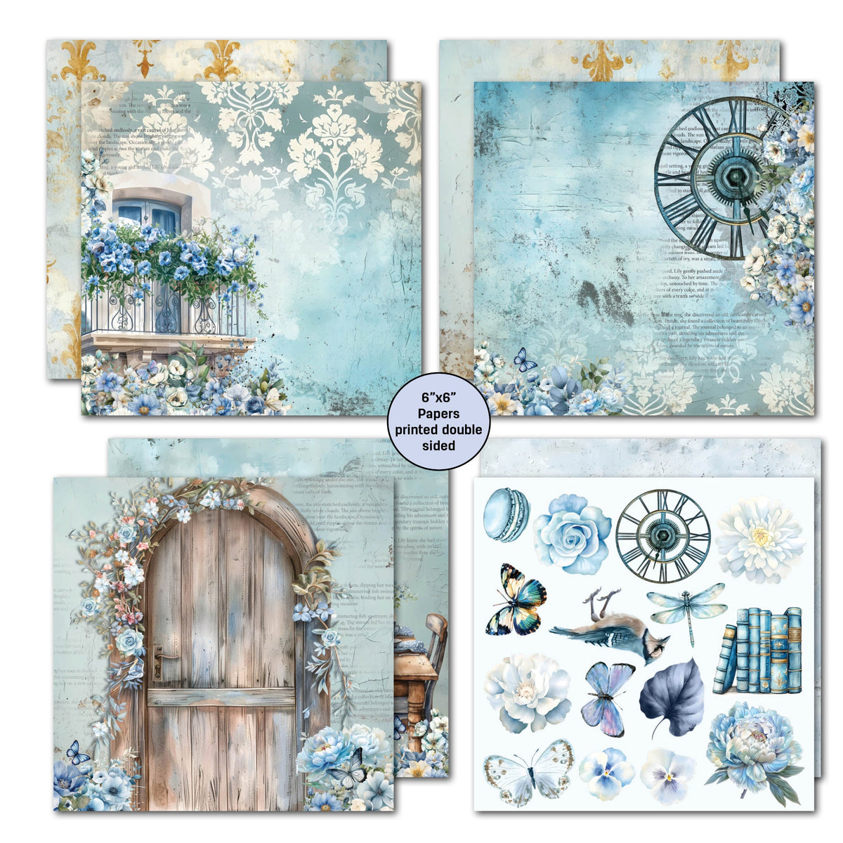 3Quarter Designs Delicate Harmony 6x6 Paper Pack