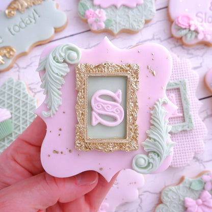 Moule en silicone Alphabet Manuscrit