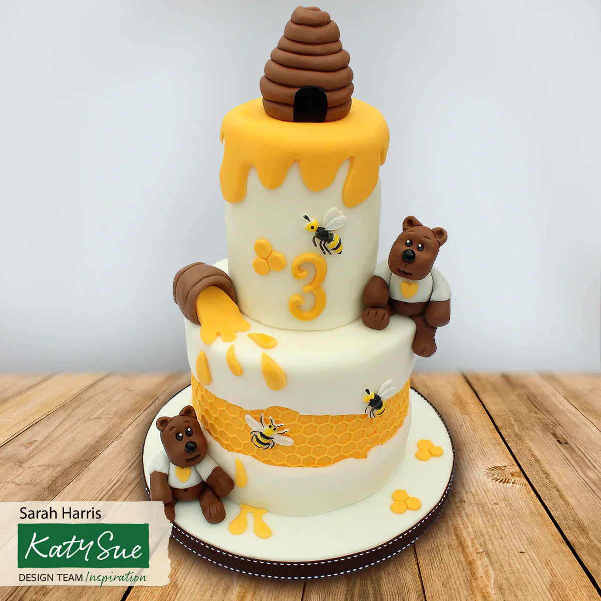 Moule en silicone nid d'abeille et abeilles en continu