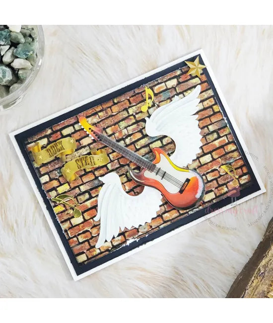 Dress My Craft Transfer Me - Carreaux de Brique #1