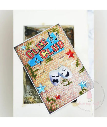 Dress My Craft Transfer Me - Carreaux de Brique #1