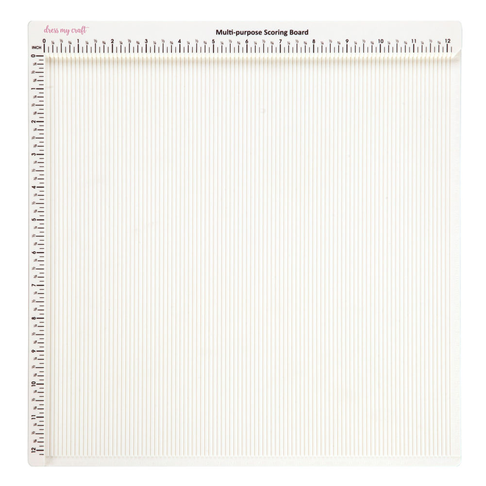 Dress My Craft - Planche à rainurer polyvalente 12 x 12