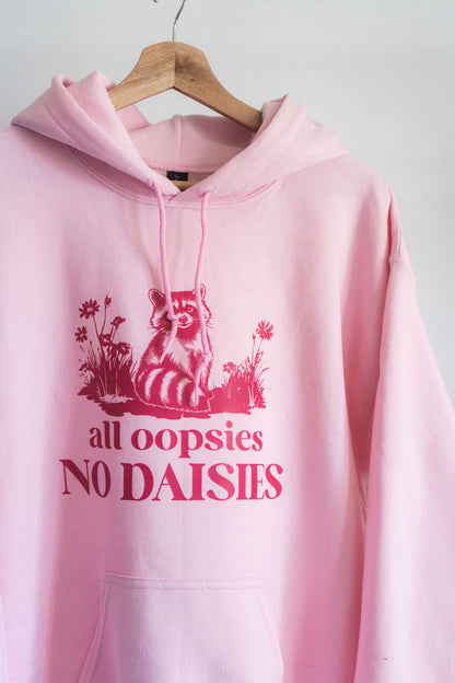 Sweat à capuche Raton laveur – Toutes les bêtises, pas de marguerites