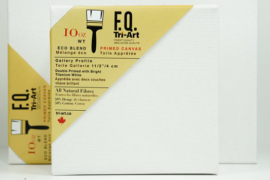 Tri-Art FQ Toile tendue - Profil galerie d'artiste 1 1/2" préparée - 8x8"
