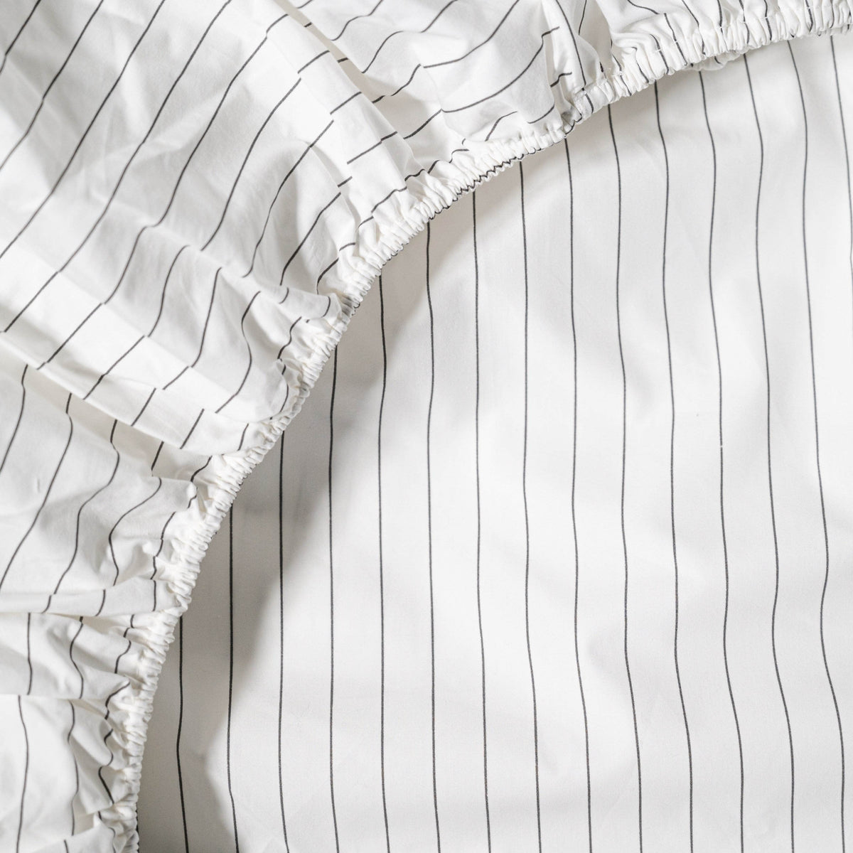 Essential Organic Percale Collection Fitted Sheet