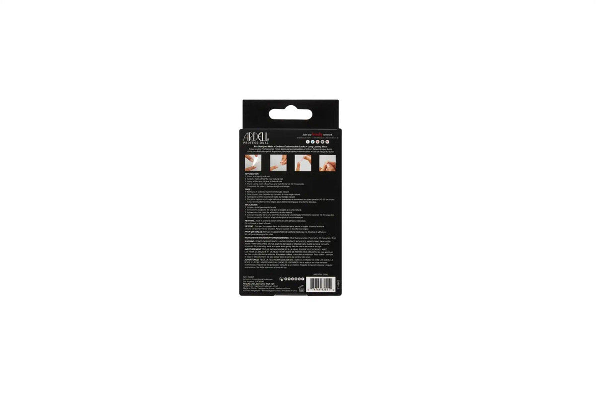 Ardell Nail Addict Natural Oval