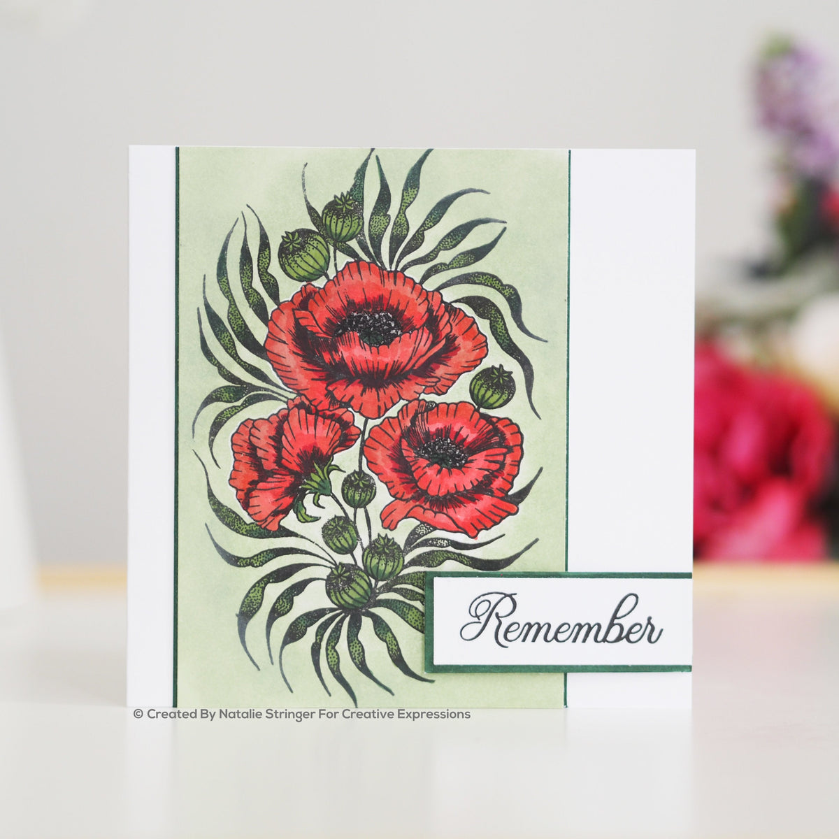 Designer Boutique Collection Remember, lot de tampons transparents A5
