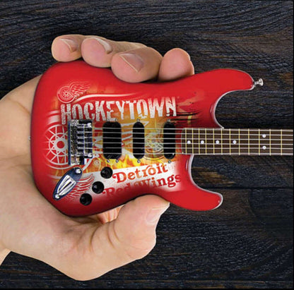 Detroit Red Wings 10“ Collectible Mini Guitar