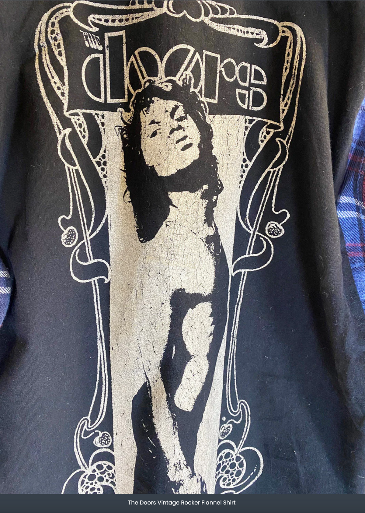 The Doors Vintage Rocker Flannel Shirt