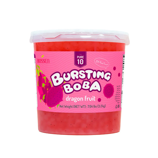 Dragon Fruit Bursting Boba (10% Real Fruit Juice) - Popping Boba - Bossen - Canada - Ships Free Within Canada on Orders Above CAD $199
