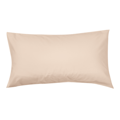Lot de taies d'oreiller essentielles en percale de coton biologique