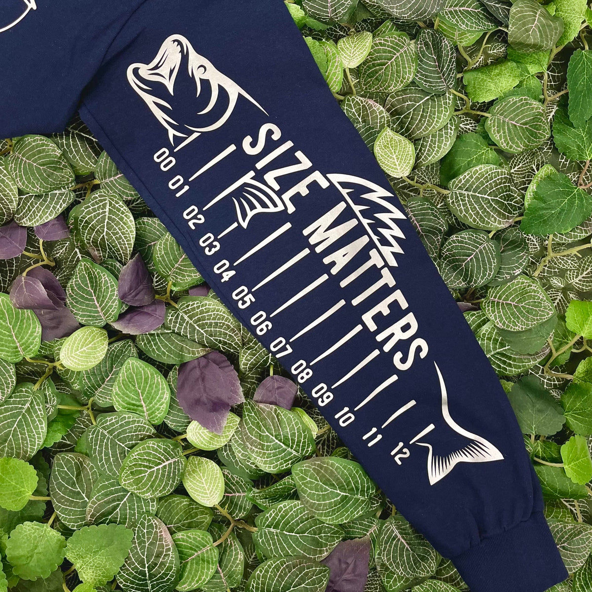 Juste ici pour pêcher - T-shirt à manches longues