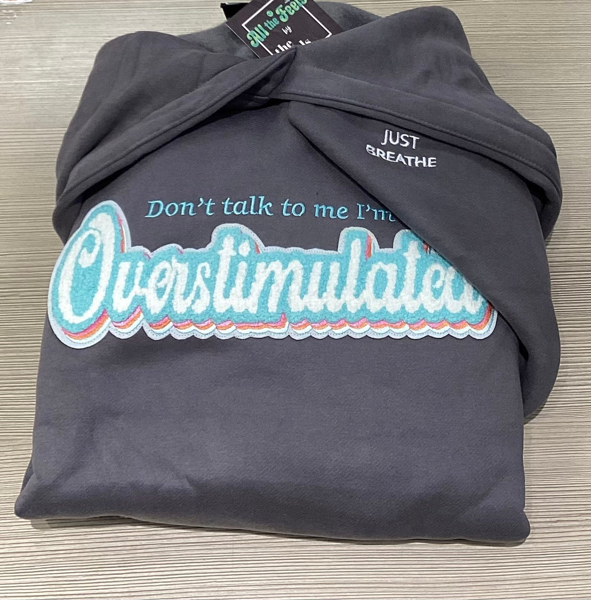 Hoodie Surstimulé - Collection Toutes les Émotions