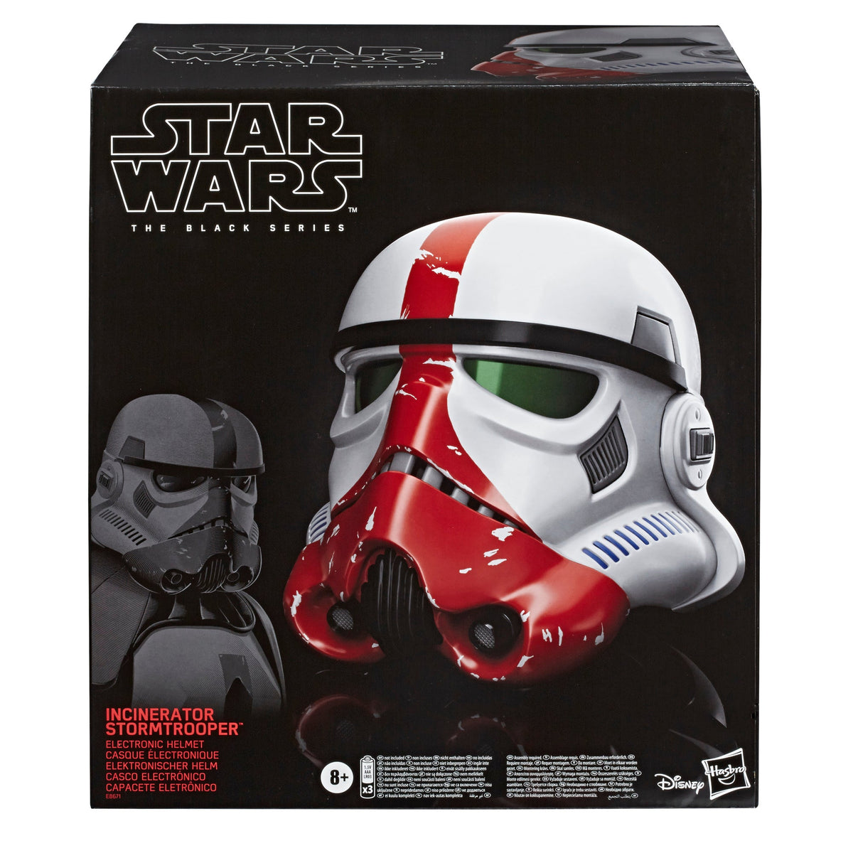 Star Wars The Black Series – Casque électronique suprême Incinerator Stormtrooper