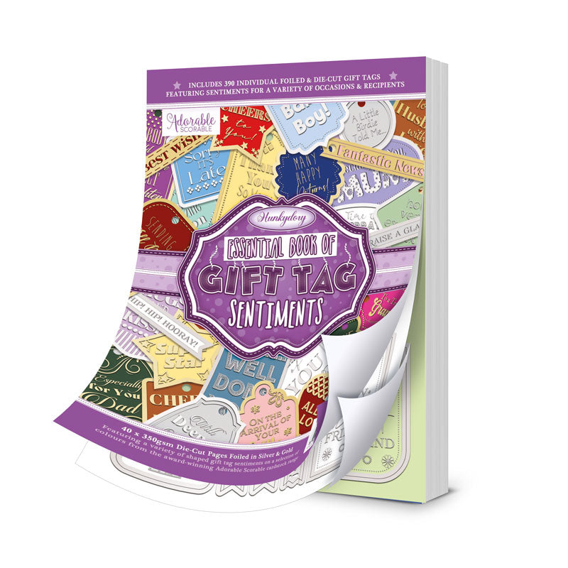 Livre essentiel de sentiments pour étiquettes cadeaux