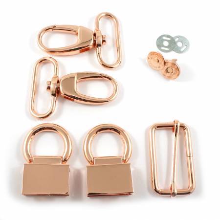 Emmaline Bags - Double Flip Shoulder Bag Hardware Set - 1.5"
