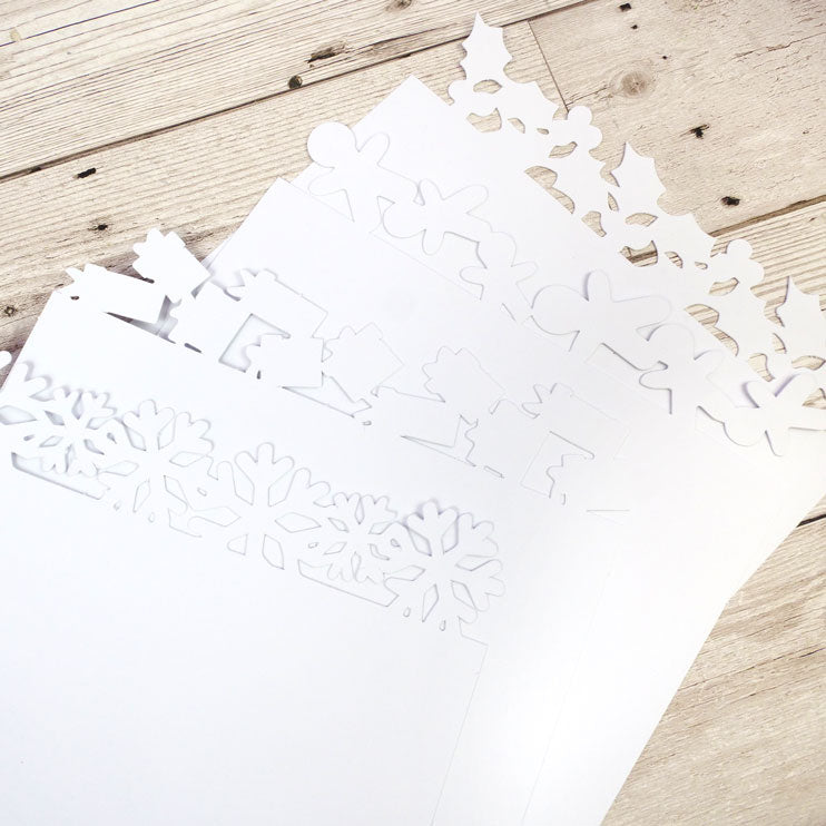 Fancy-Edge Card Blanks Megabuy