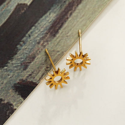Style EDLA: 'Starry Night' Stud Earrings Gold