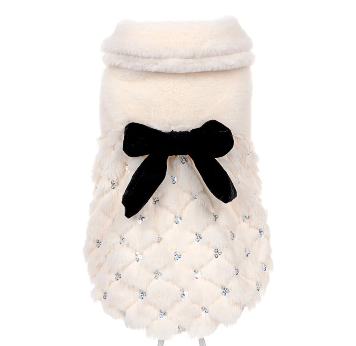 Winter Wonderland Fur Dog Coat | Warm Winter Dog Outerwear