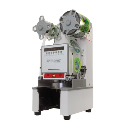 Machine de scellage avec capteur de contact | Recommandé pour les gobelets en PP givré de 90 mm (certifié UL/conforme à la norme NSF/ANSI 2)