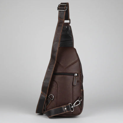Greenwood Leather Crossbody Chest Bag