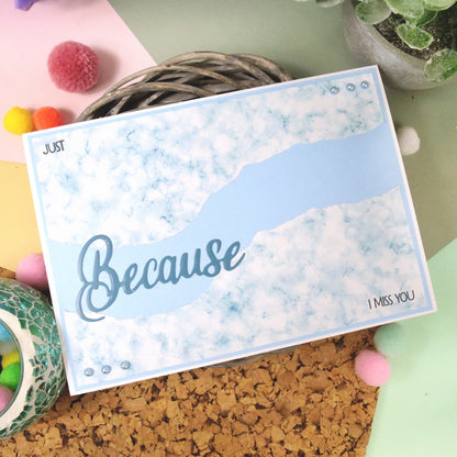 Bloc de papier Hunkydory Essential Selection - Marbre