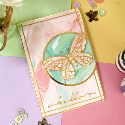 Bloc de papier Hunkydory Essential Selection - Marbre