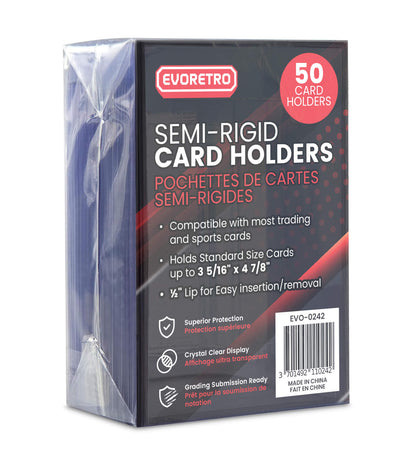 Portes-cartes semi-rigides EVORETRO – Gradation 3 5/16” × 4 7/8”