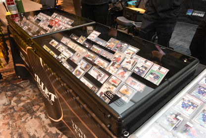 EVORETRO Lockable Display Case – Secure Showcase 24x36x4 Inch Black with removal Separator