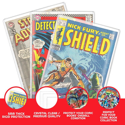 Silver Age Comic Book Top Loader Toploader 5MM