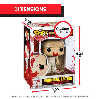EVORETRO Protections Imprimées Mixtes pour Funko Pop de 4 Pouces - Épaisseur 0,40mm