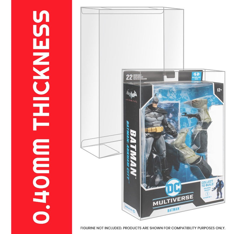 DC Multiverse McFarlane Toys 7" EVORETRO PET Action Figure Case - Pack of 10