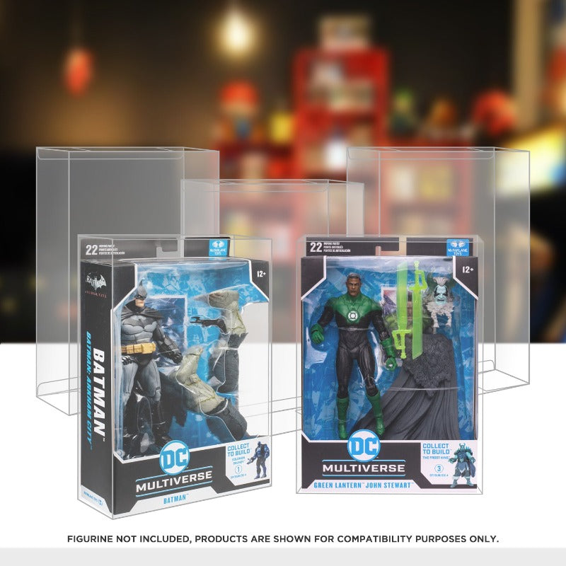 DC Multiverse McFarlane Toys 7" EVORETRO PET Action Figure Case - Pack of 10