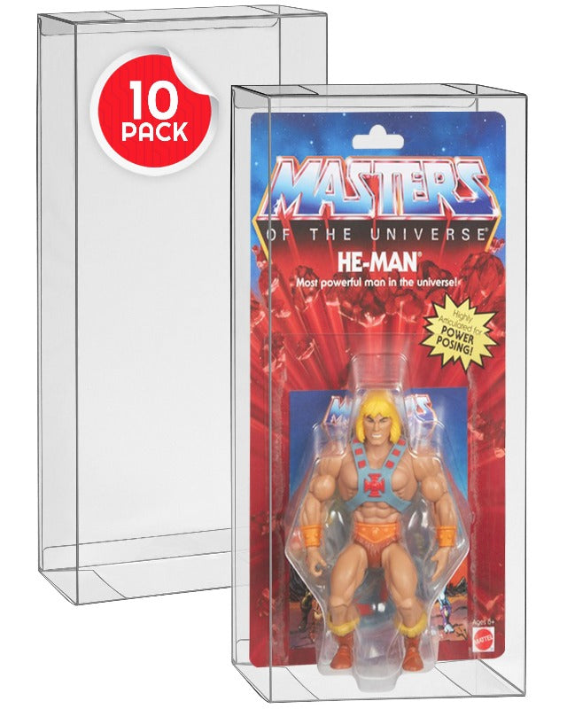 Boîte MOTU Origins Power Posing (sur carte) - Protection EVORETRO PET 0.40MM - Pack de 10