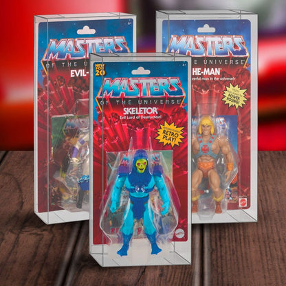 Boîte MOTU Origins Power Posing (sur carte) - Protection EVORETRO PET 0.40MM - Pack de 10
