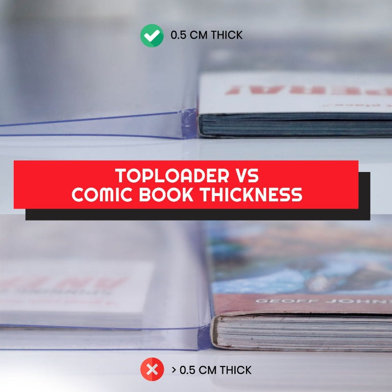 Comic Book Top Loader for Current Age Comics