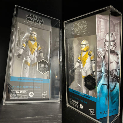 Acrylic Case for 6" Hasbro Star Wars Black Series - Pack of 2
