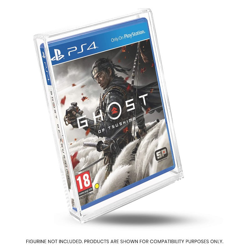 EVORETRO Protection en acrylique pour boîtes de jeux vidéo Sony PS3 PS4, Blu-Ray, XBOX1 - Lot de 2