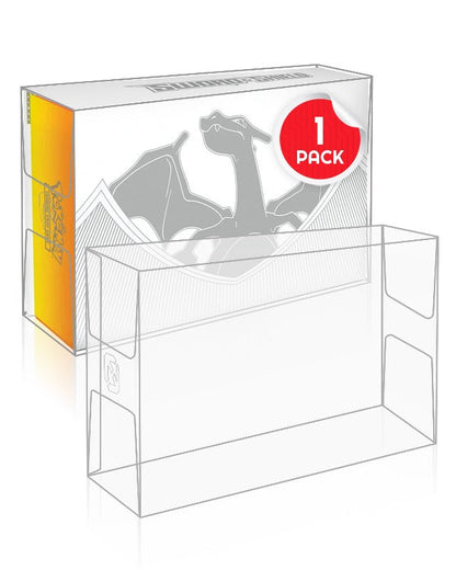 Pokémon TCG Épée et Bouclier Charizard Collection Ultra Premium EVORETRO PET Étui Présentoir