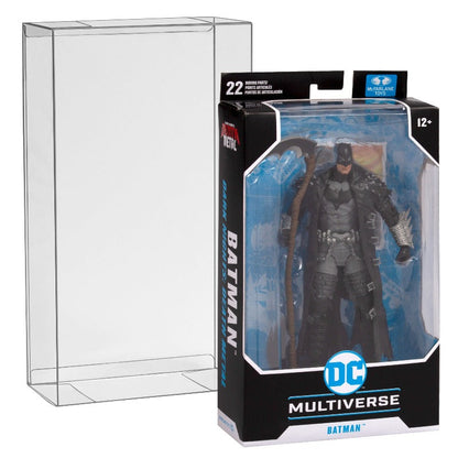 DC Multiverse McFarlane Regular (Batman Beyond - Boîte Noire) & Mirrorverse (Boîte) EVORETRO PET Protecteur 0.40MM - Lot de 10