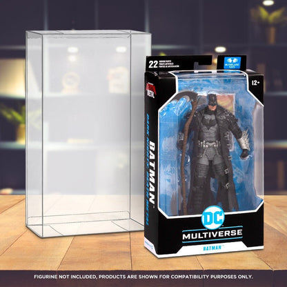 DC Multiverse McFarlane Regular (Batman Beyond - Boîte Noire) & Mirrorverse (Boîte) EVORETRO PET Protecteur 0.40MM - Lot de 10
