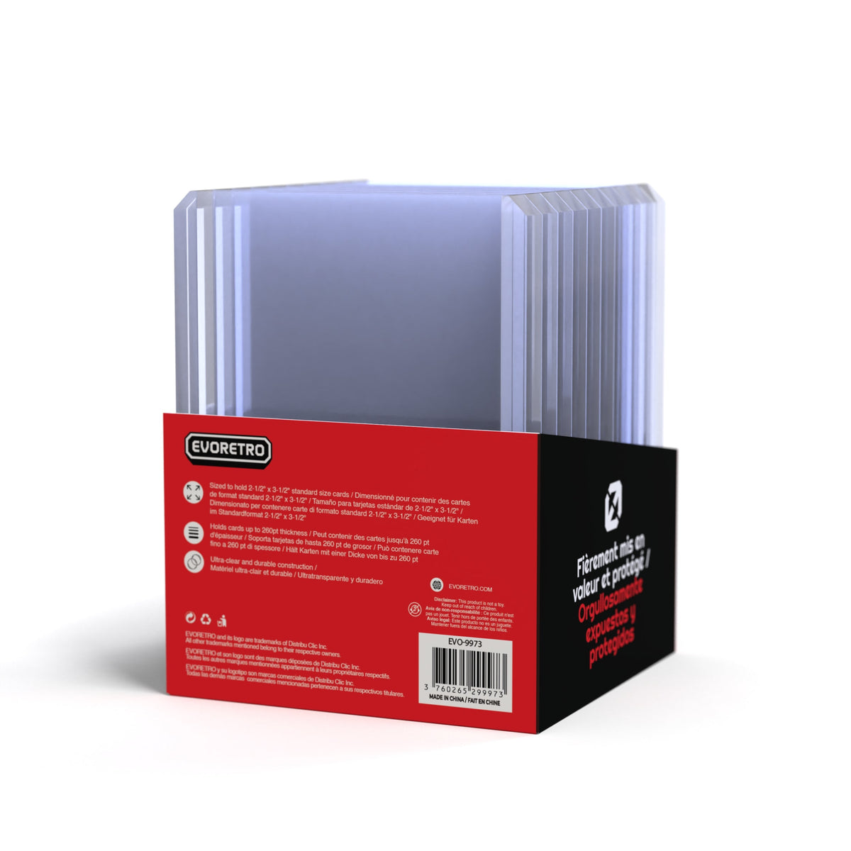 Sports Card Top Loaders EVORETRO Protectors 260 PT