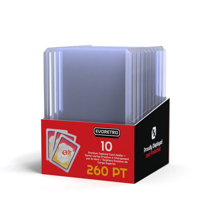 Sports Card Top Loaders EVORETRO Protectors 260 PT